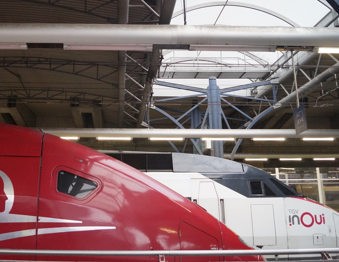 foto treinen - photo trains TGV INOU et Thalys-2
