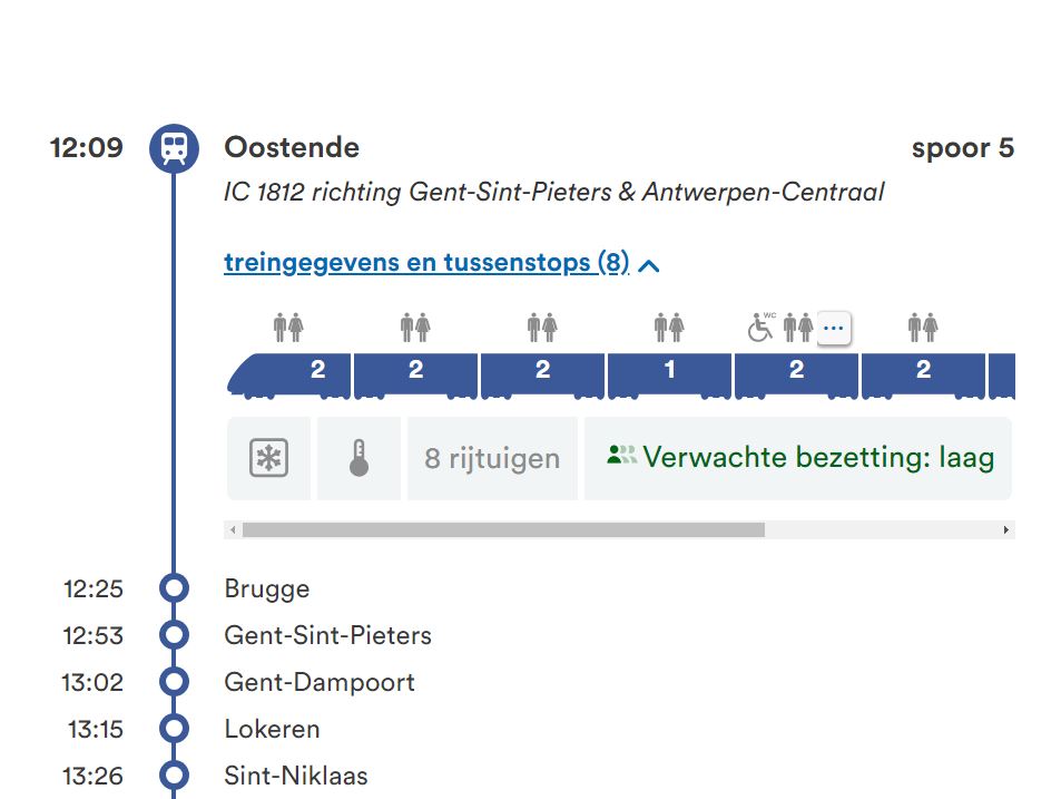 reisplanner NMBS